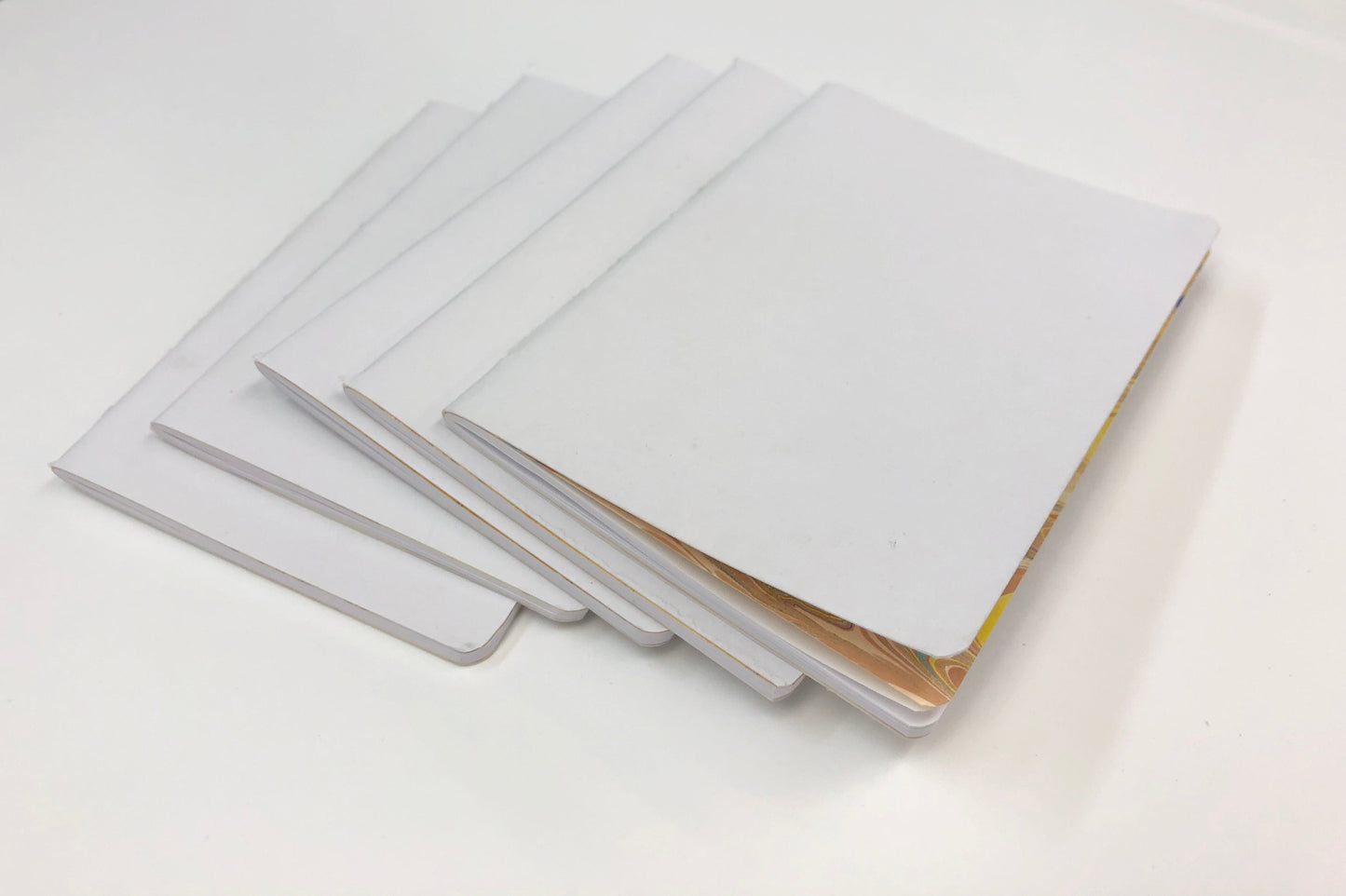 3.5''x5'' Pocket Notebooks, Whipped Berry/Kraft /White cover