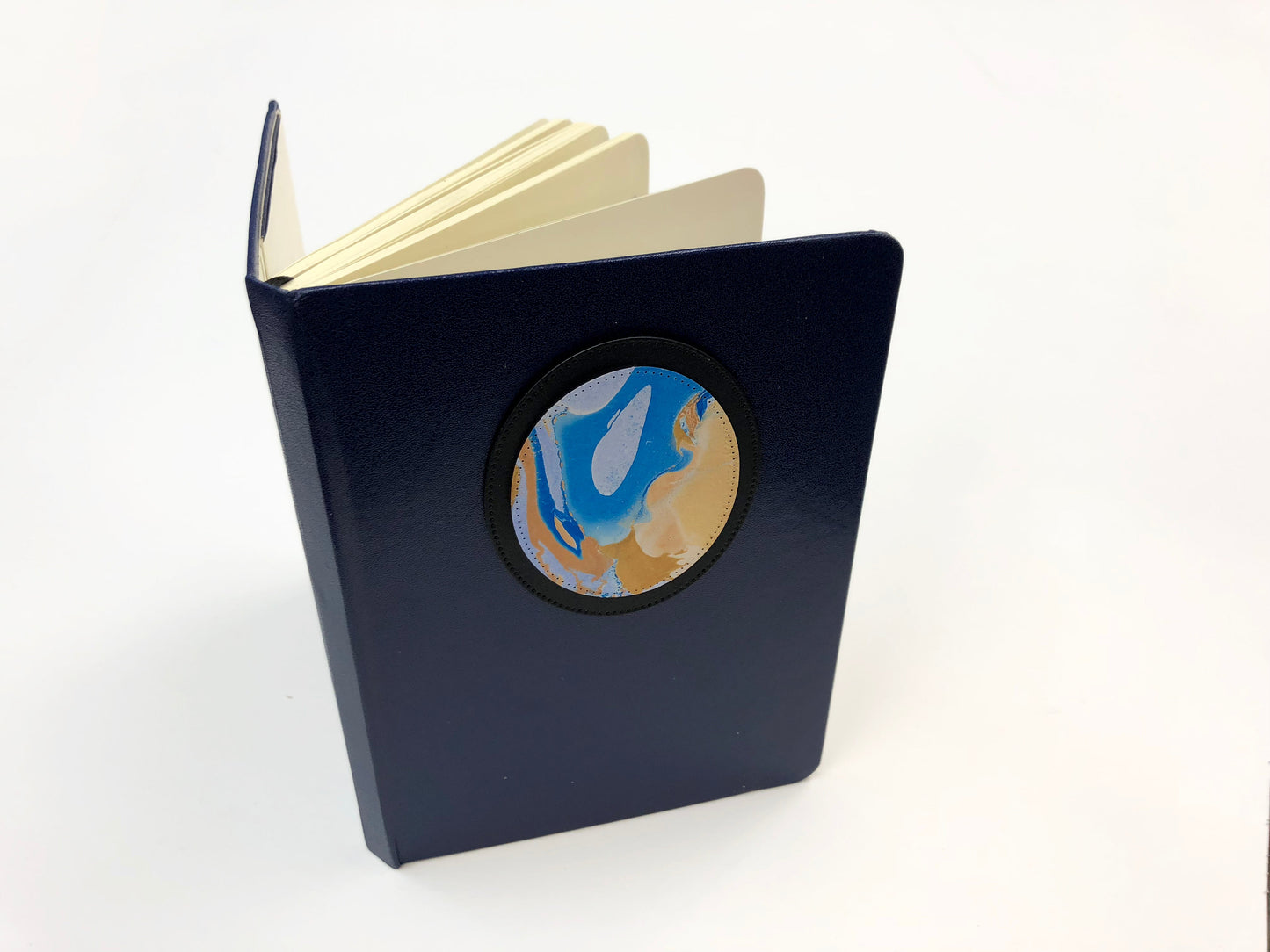 5x7 Navy Blue Hardcover Notebooks