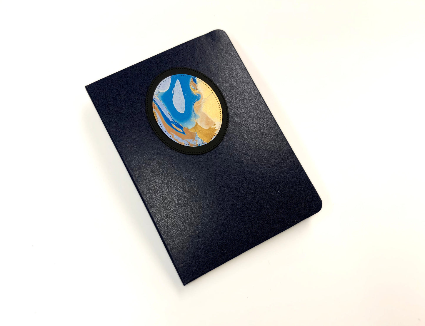 5x7 Navy Blue Hardcover Notebooks