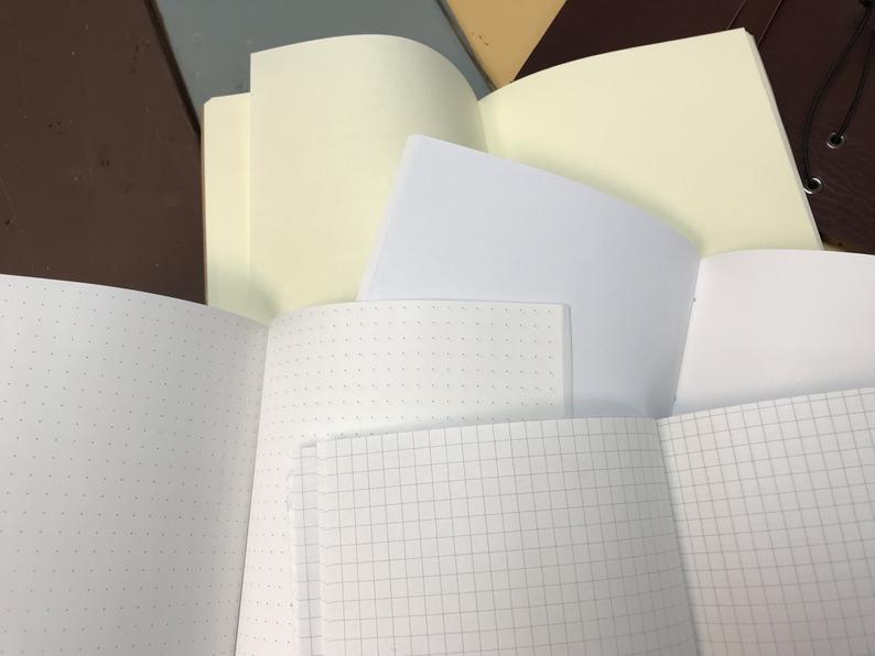 5''x8.5'' fauxdori notebook